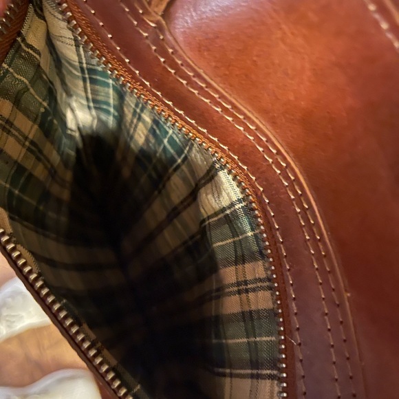 Wild West Los Angeles Rich Brown Leather Tote - Picture 3 of 6